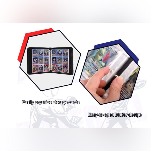 card storage binder Winsing 9-Pocket 3 Ring Trading Card Holder Album 900 Cards Large Zipper Collection Binder suggesting that it is built to withstand regular use without falling apart Corsweet Card Toploader Binder with
